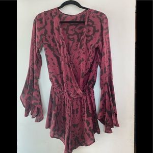 Indah Parnell silk romper